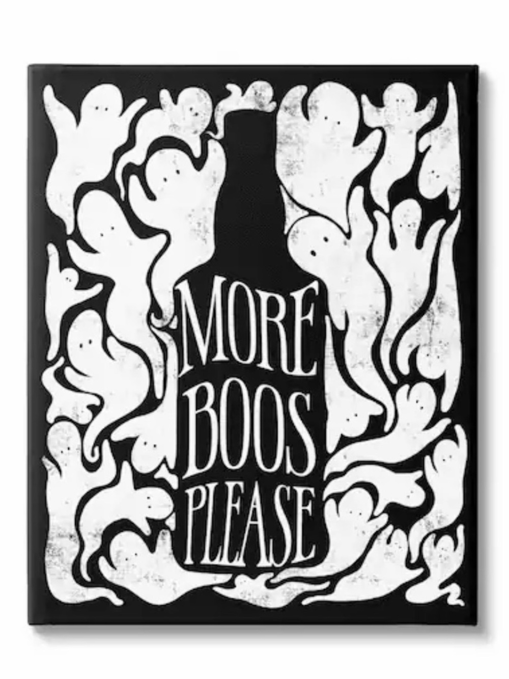 Michaels x Stupell Industries ‘More Boos Please’ Ghost Wall Art